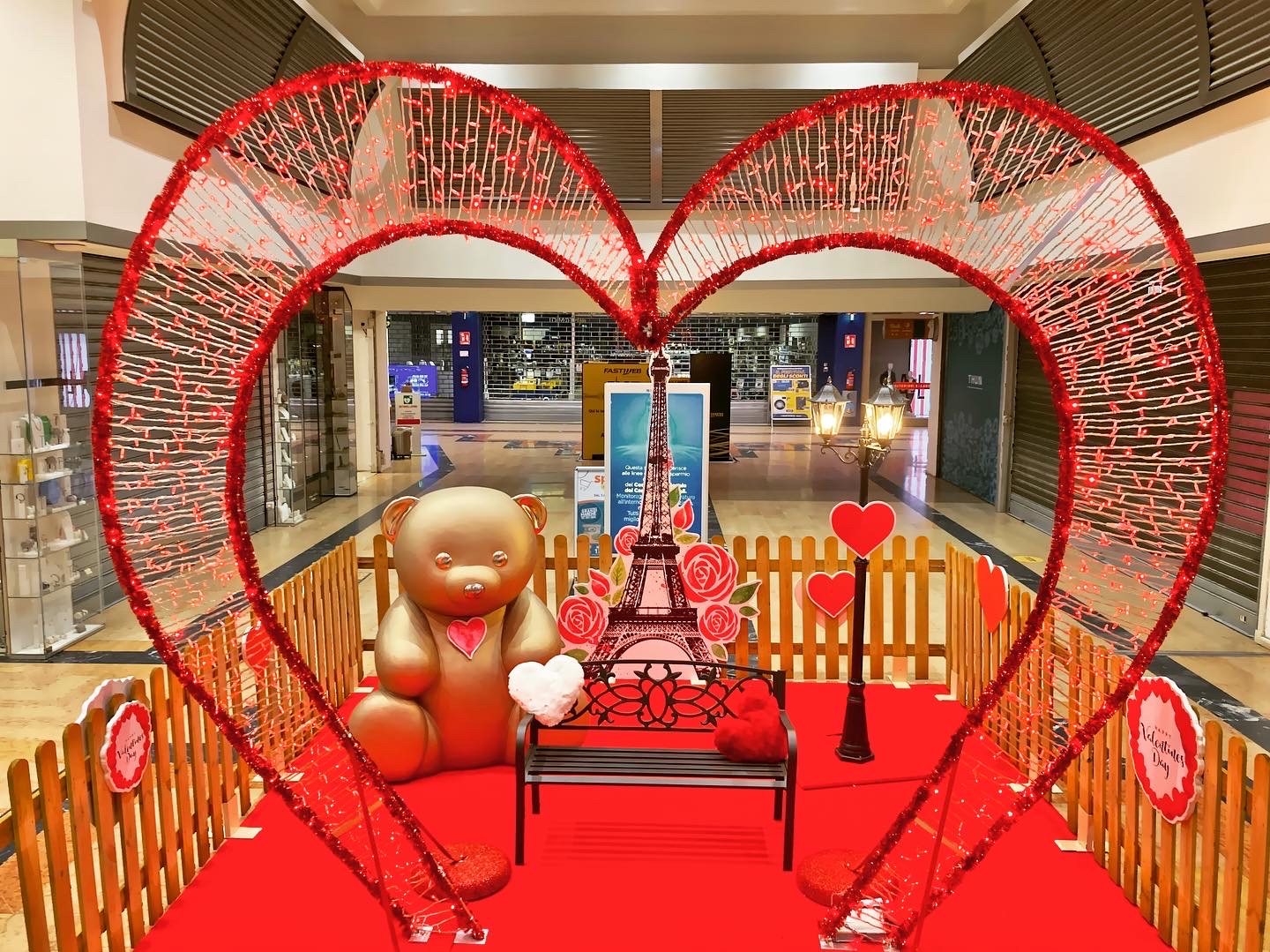 Area Selfie Cuore San Valentino