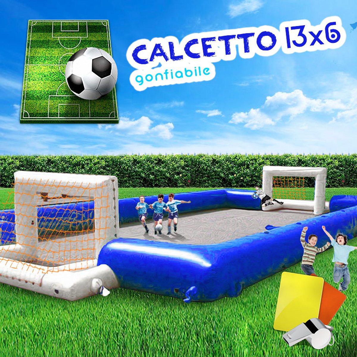 Calcetto libero 6×13 mt – h: 2,50