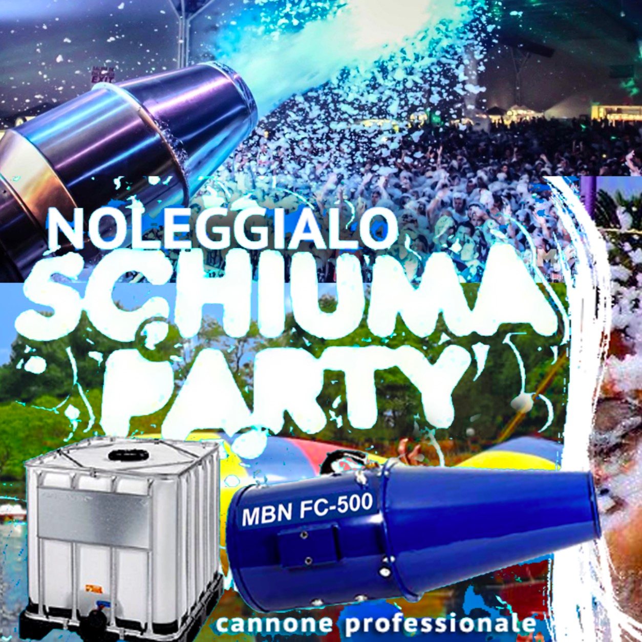 CANNONE SCHIUMA PARTY