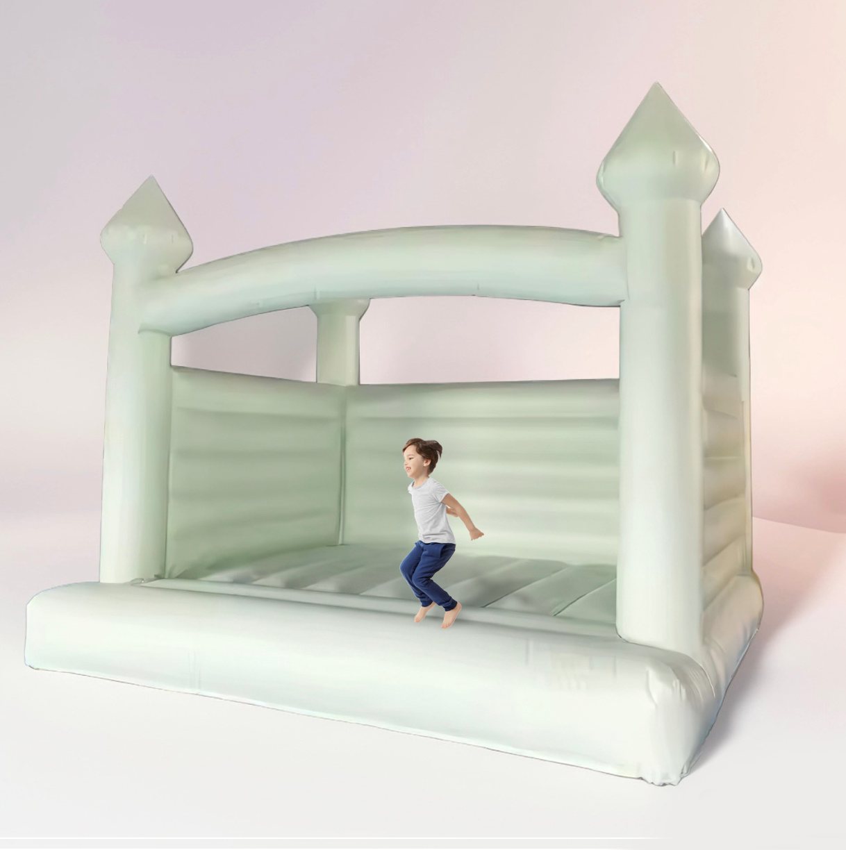 Castello verde acqua pastello 4×3,70 mt