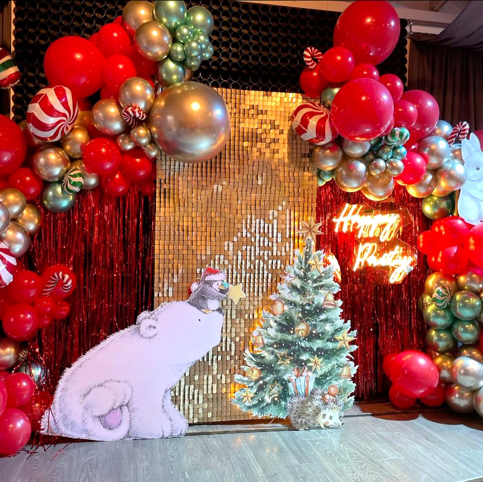Decorazione Natale Gold Orso