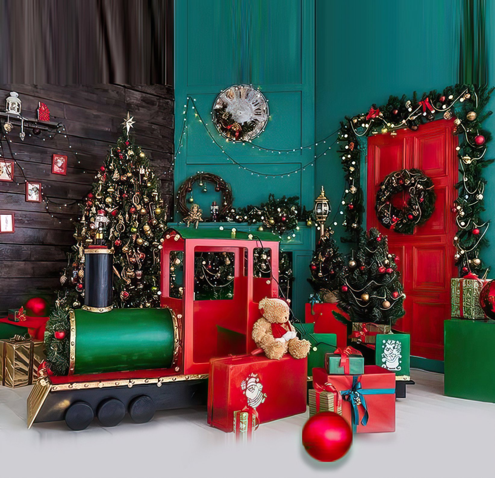 Decorazione Natale Trenino decorativo