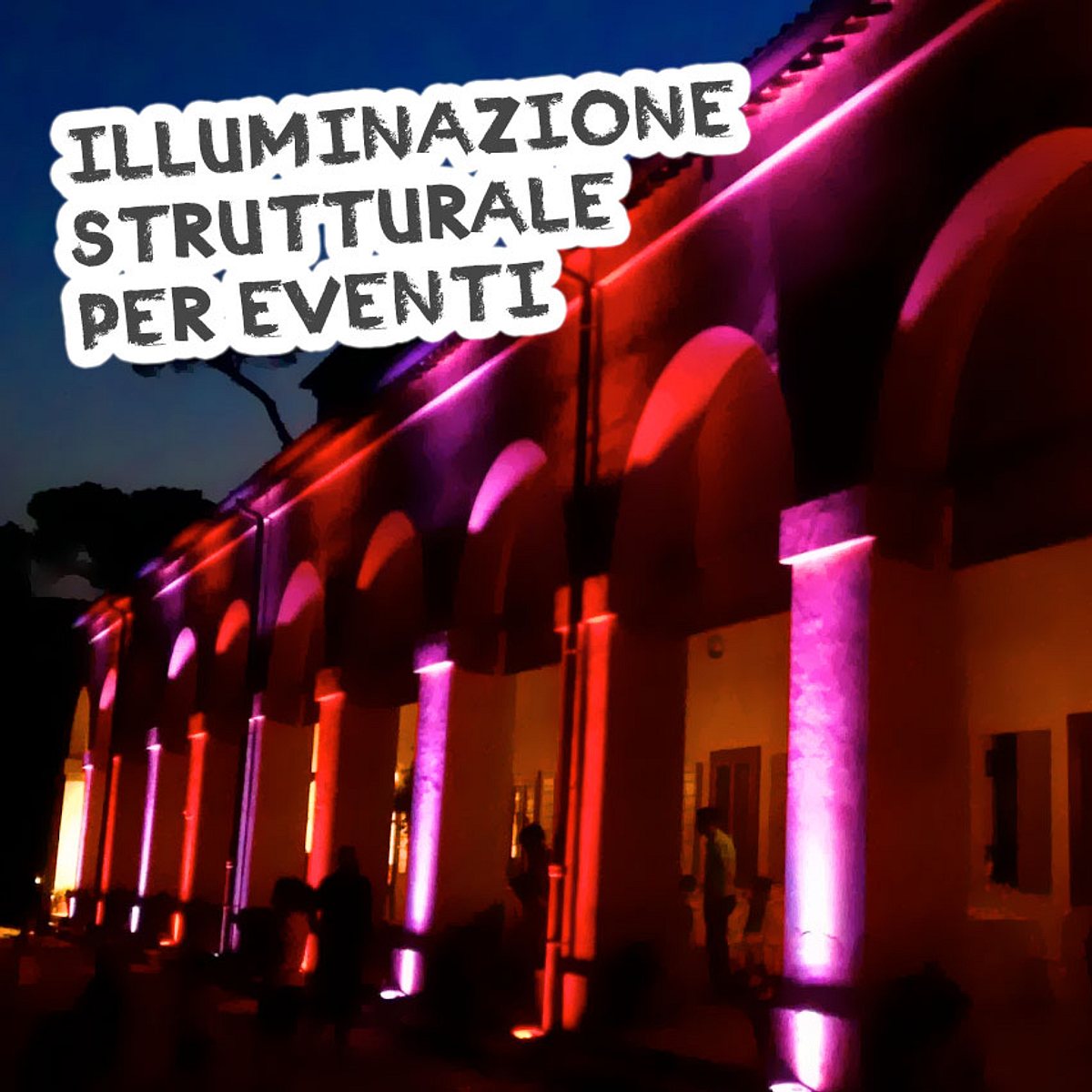 Illuminazione A BATTERIA 🔋/ per eventi
