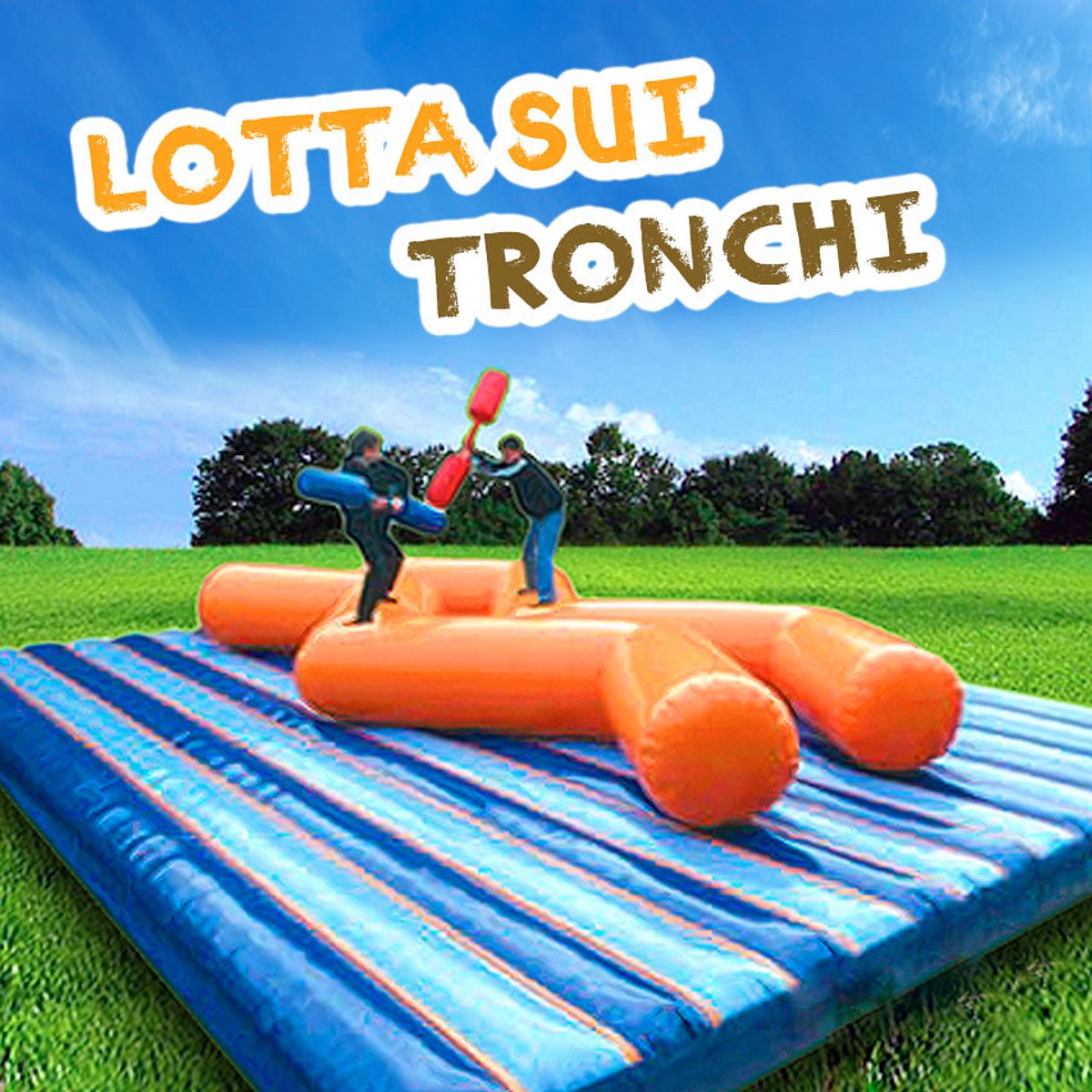 Lotta sui tronchi 11×9 mt – h: 1,50