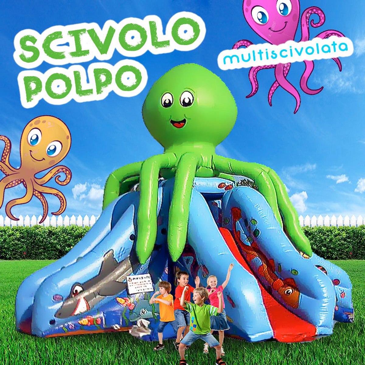 SCIVOLO MULTI SCIVOLATA POLPO
