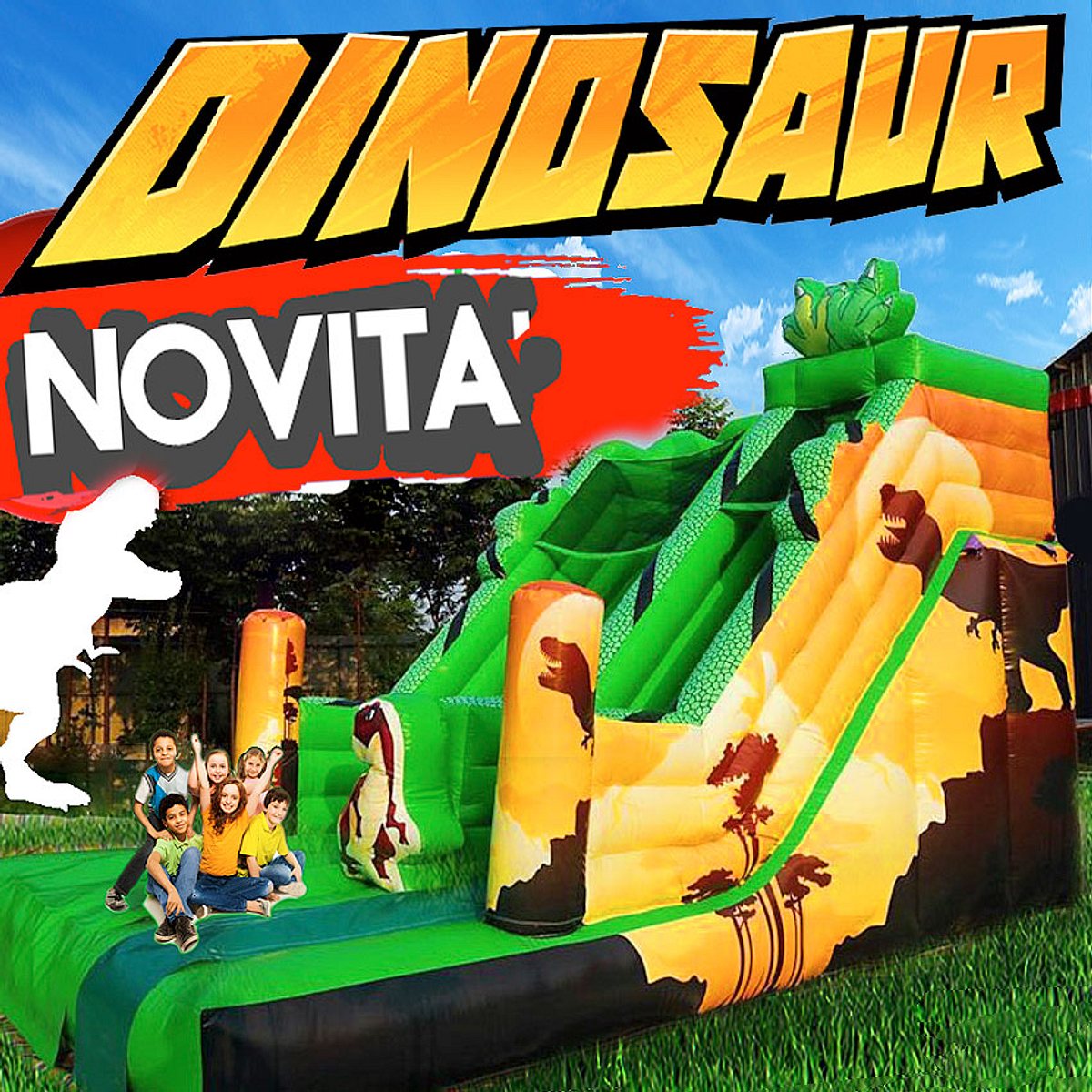 ! SCIVOLO MEDIO DINOSAUR NOVITA’ 🔵