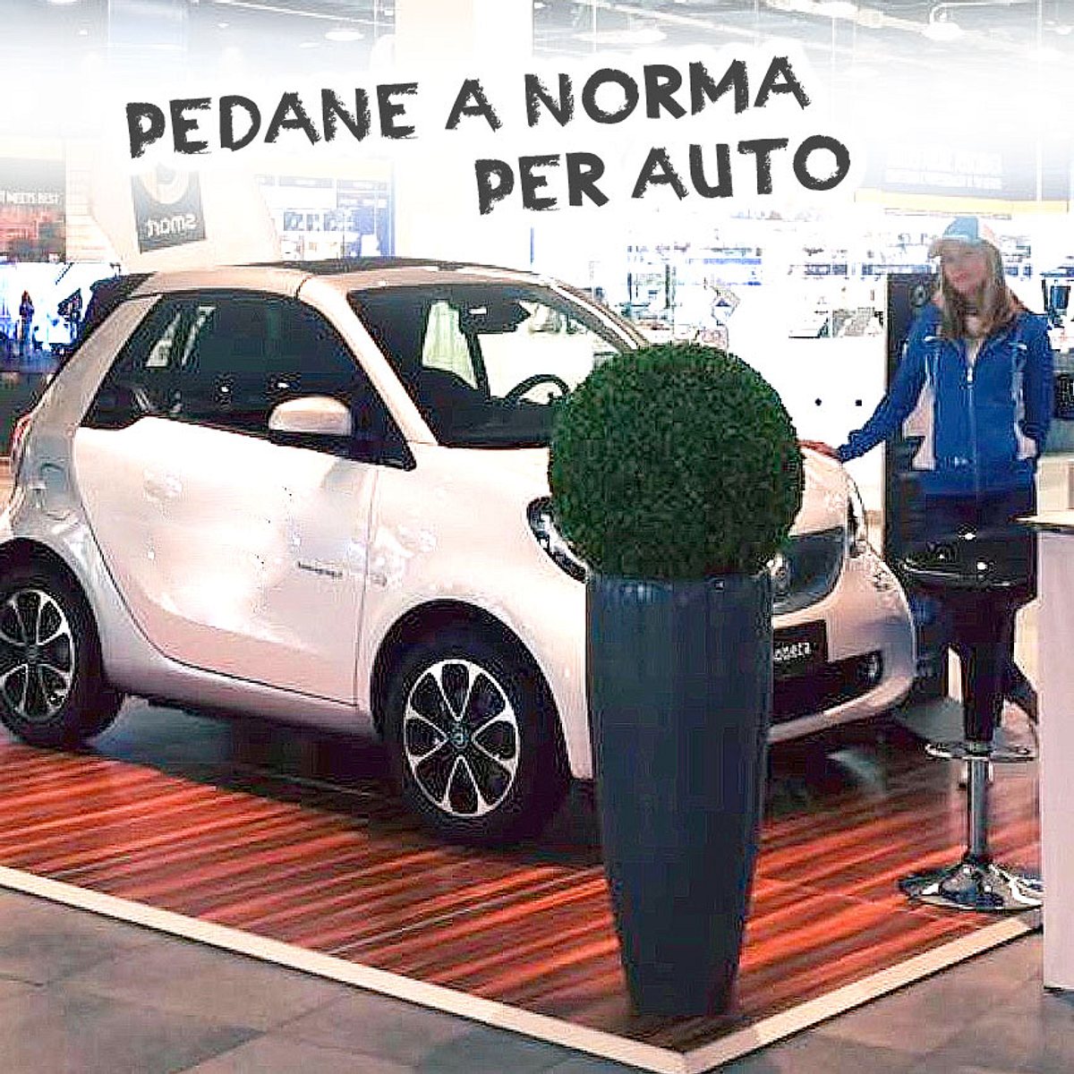 Pedane per auto a noleggio