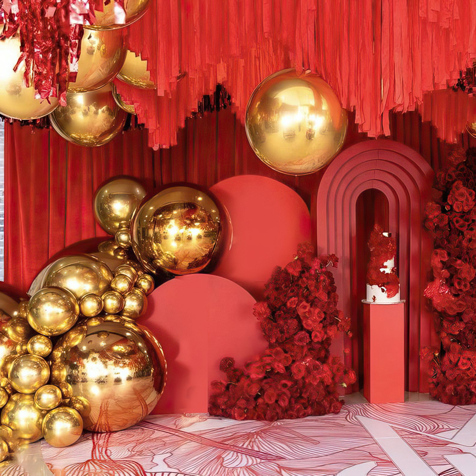 Decorazione Natale Rossa