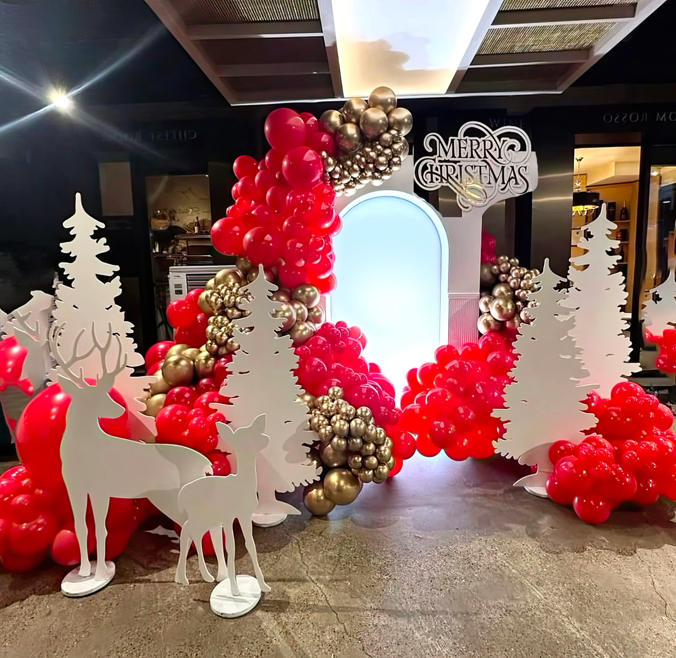 Decorazione Natale Red / White